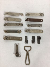 11- Various bottle openers