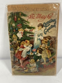 Antique May Co Christmas Toy Magazine