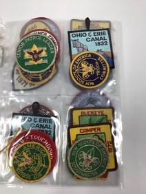 32 pc Vintage Boy Scout Patch Collection