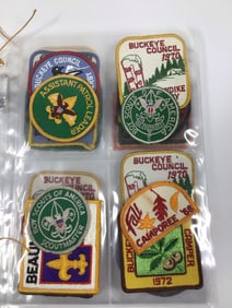32 pc Vintage Boy Scout Patch Collection