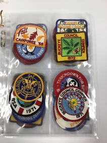 32 pc Vintage Boy Scout Patch Collection