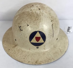 WW2 Civil Defense Helmet