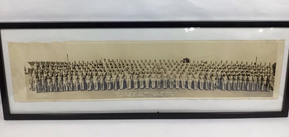 1943 Fort Bragg Military Yard Long Photograph