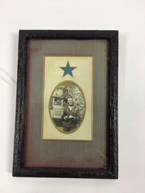WW1 Framed Star Sailor Photograph
