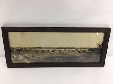 WW2 Era 36th Infantry Camp Fort Shellings Photo