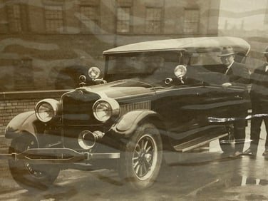 1926 Cleveland's 1st Bullet proof Police Car photo