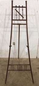 Victorian era Fancy Wood Parlor Easel