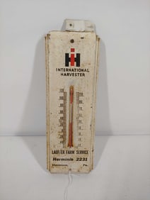 International Harvester Advertising Thermometer