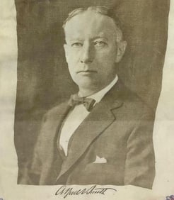 Alfred Smith 1928 Presidential Candidate Silk Scarf