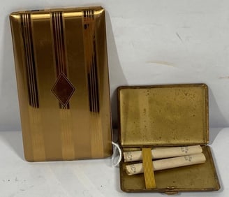 2- Art Deco Cigarette Cases
