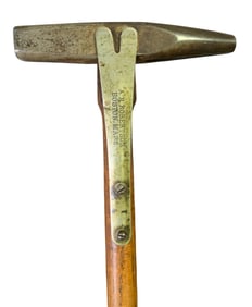 A. R. Robertson Hammer Tool Gadget Cane, Boston Mass.