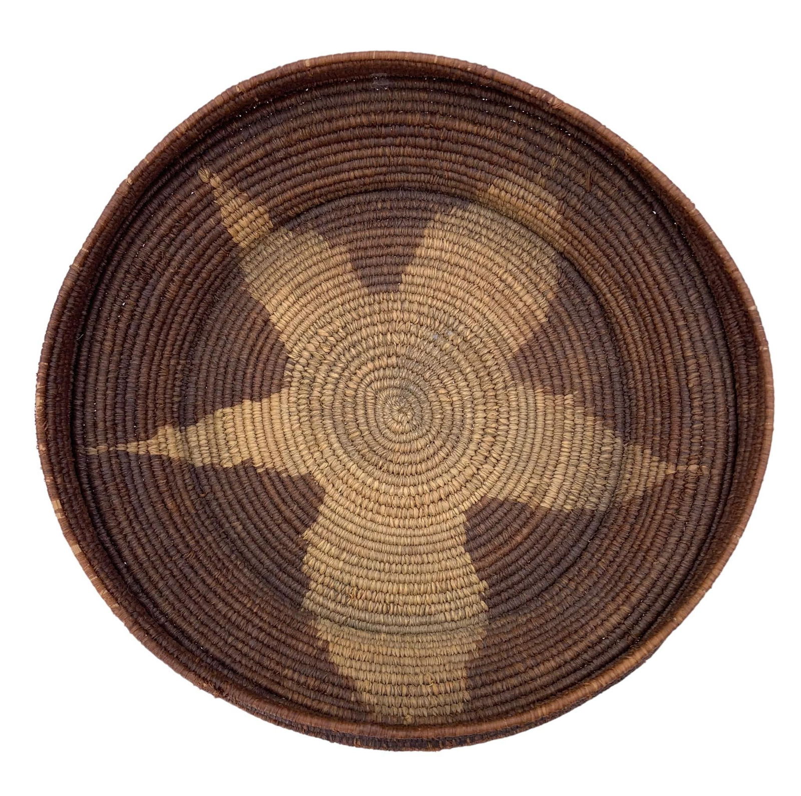 19th Century Coiled Navajo Basket (1 of 8)