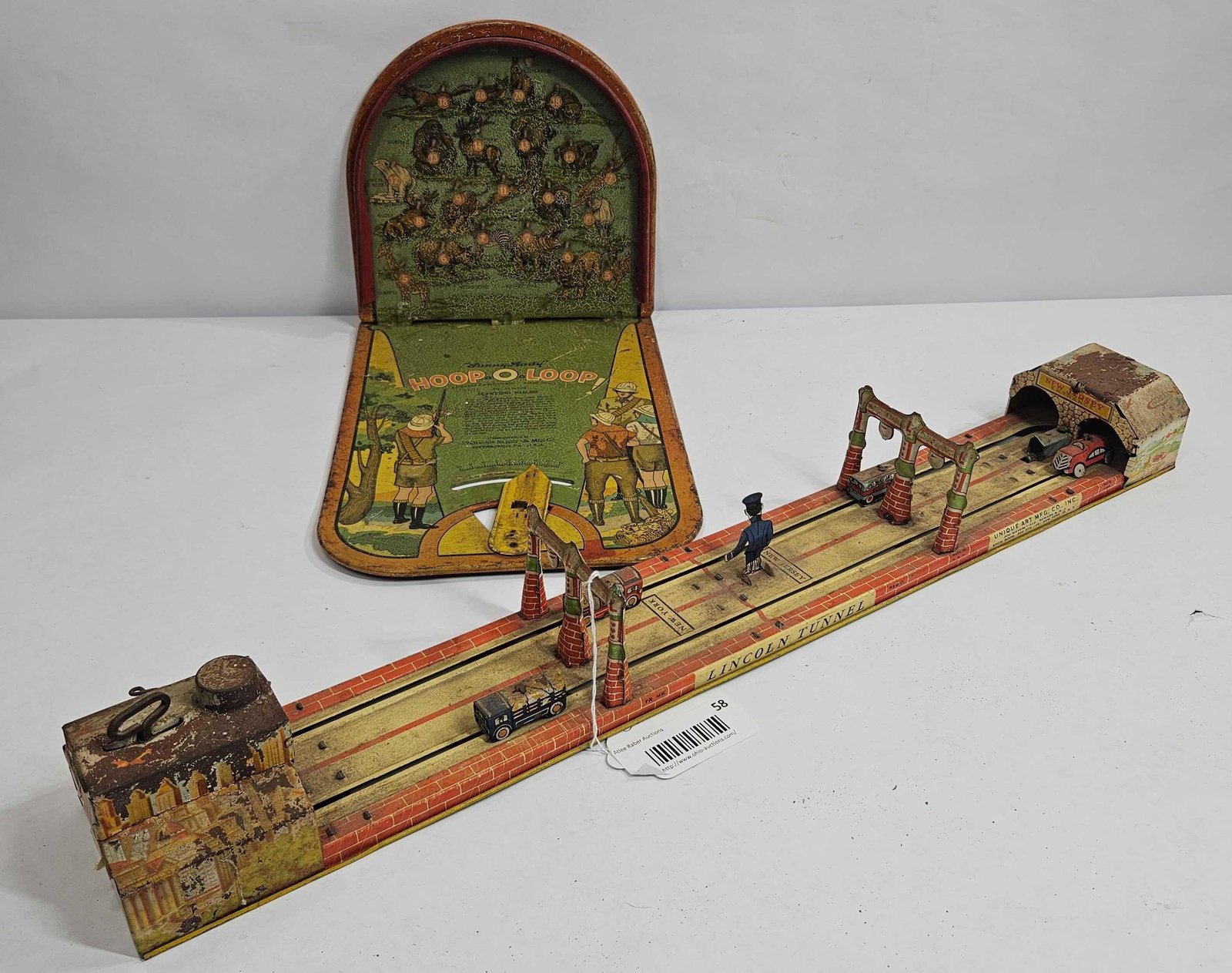 TIN LITHO LINCOLN TUNNEL AND HOOP O LOOP (1 of 14)