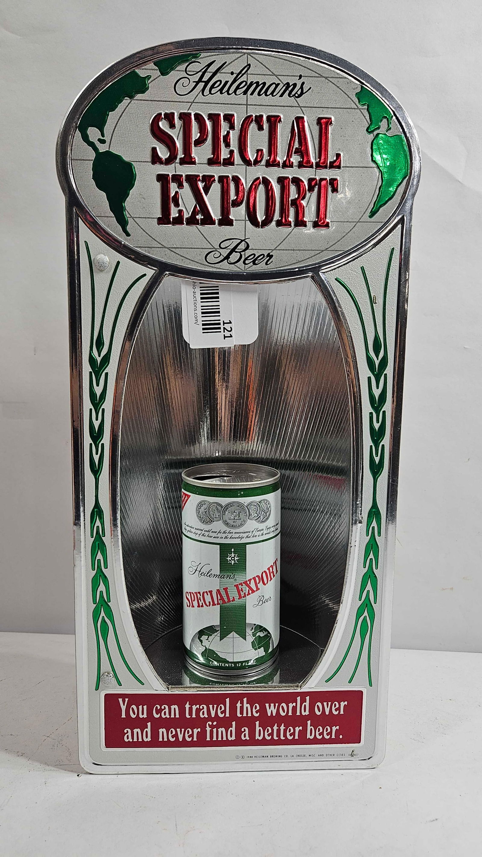Heileman's Special Export Beer cardboard display (1 of 7)