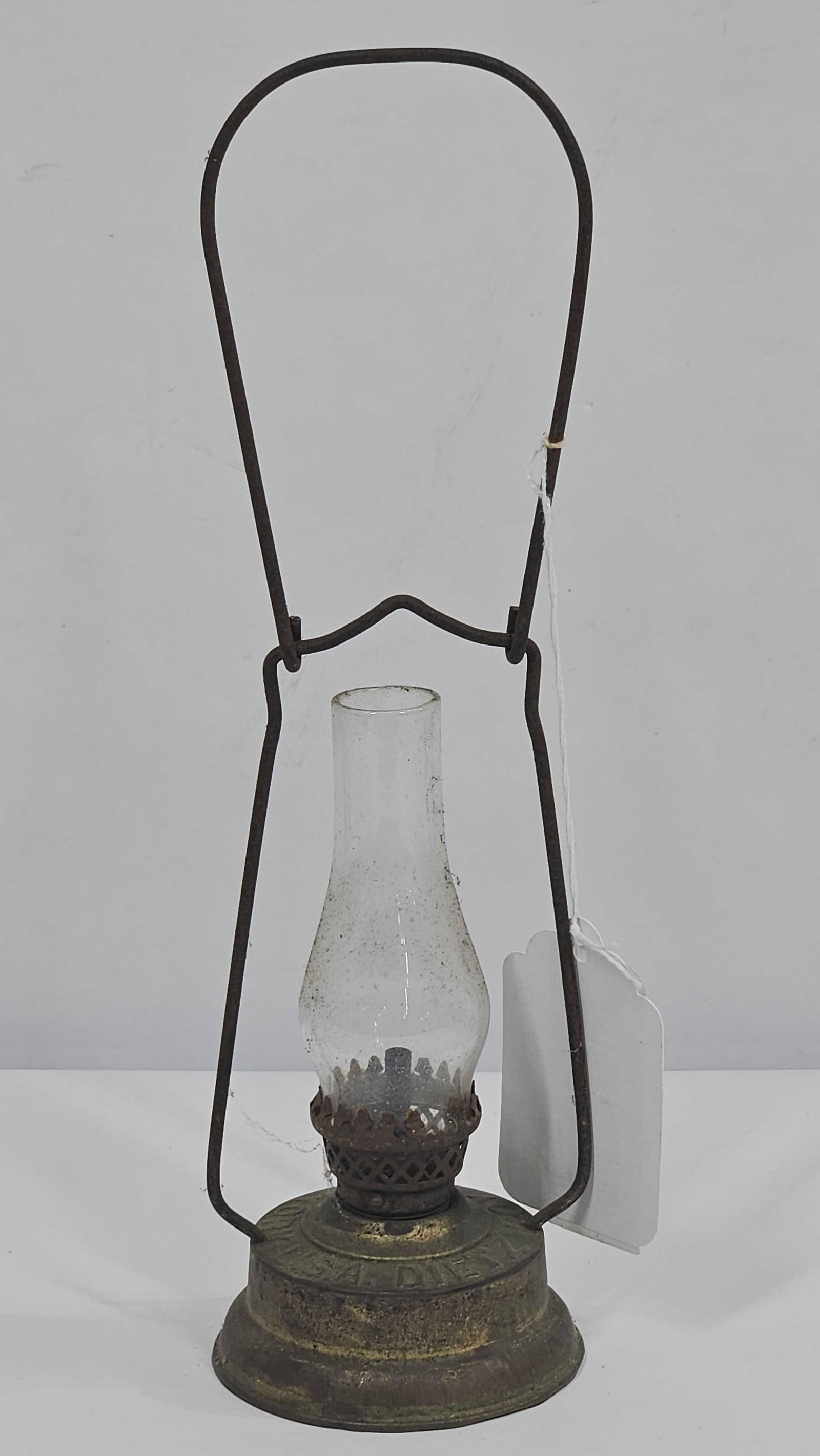 DIETZ BOY TINY OIL LANTERN: NEW YORK. 6.5 INCHES TALL