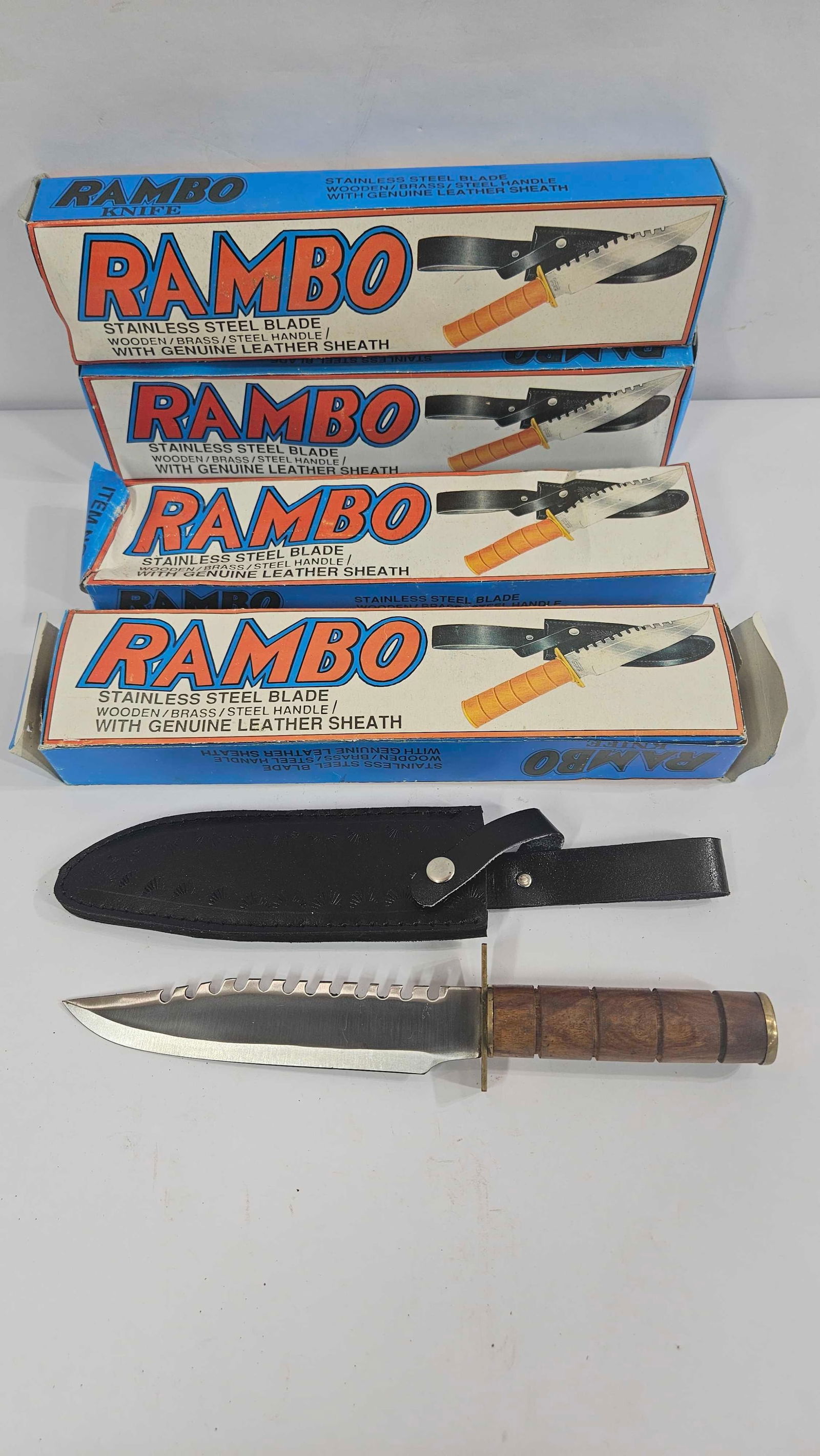 RAMBO STAINLESS STEEL KNIVES (1 of 8)