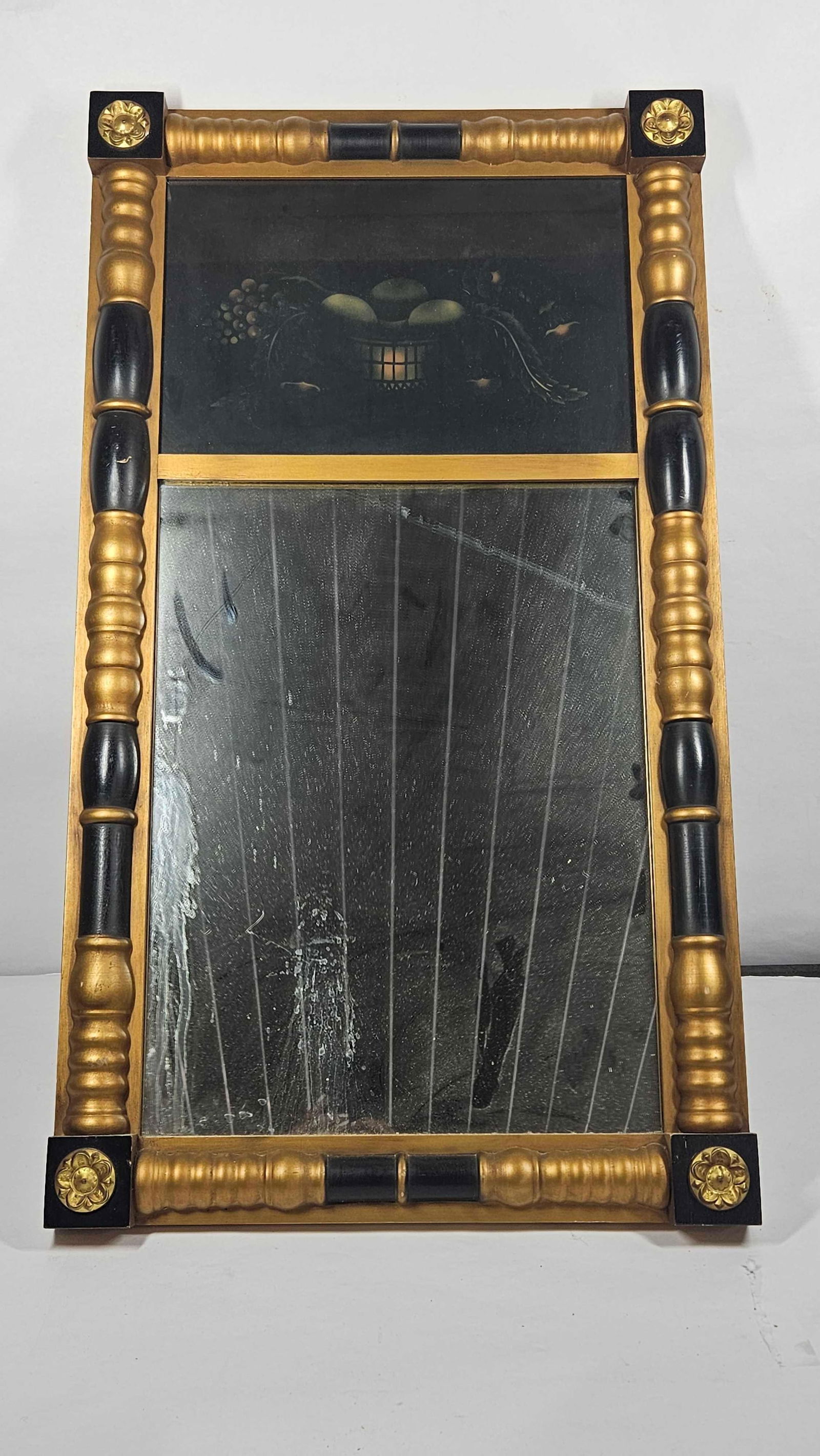 HITCHCOCK HALF ROUND ENTRY MIRROR (1 of 5)