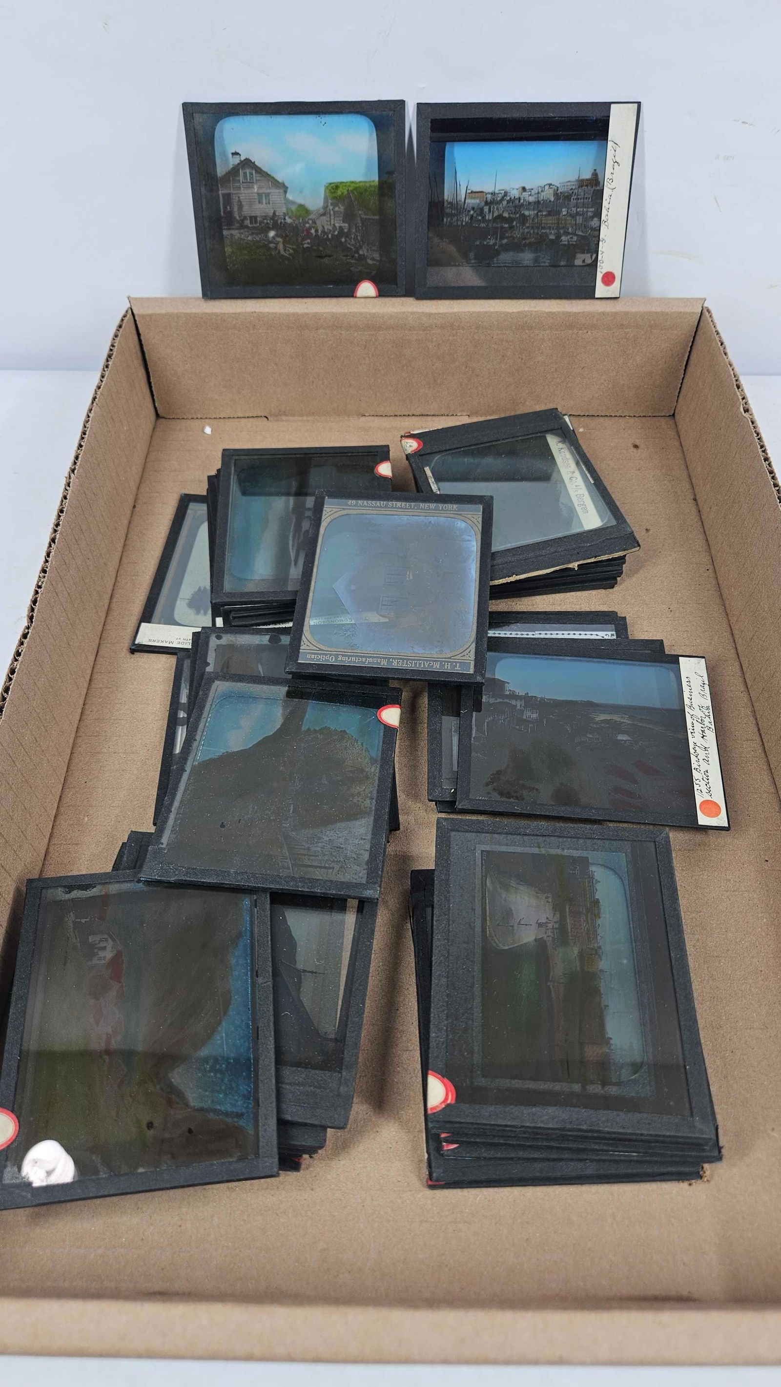 EARLY GLASS SLIDES (1 of 3)