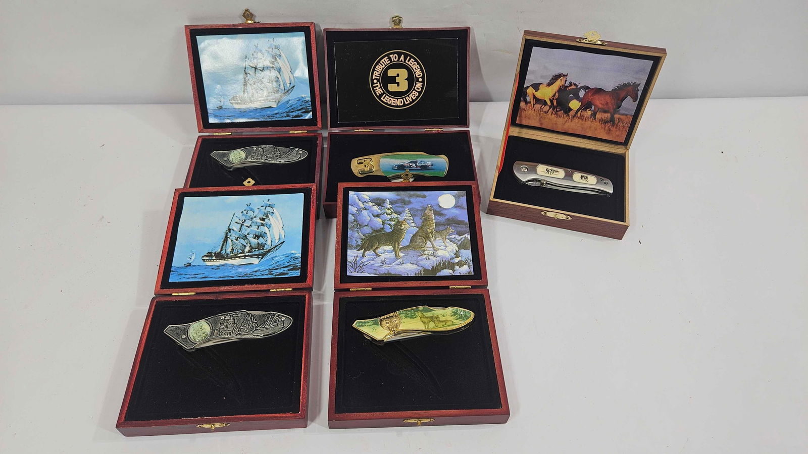 WILDLIFE. NASCAR, AND OTHER POCKET KNIVES (1 of 6)