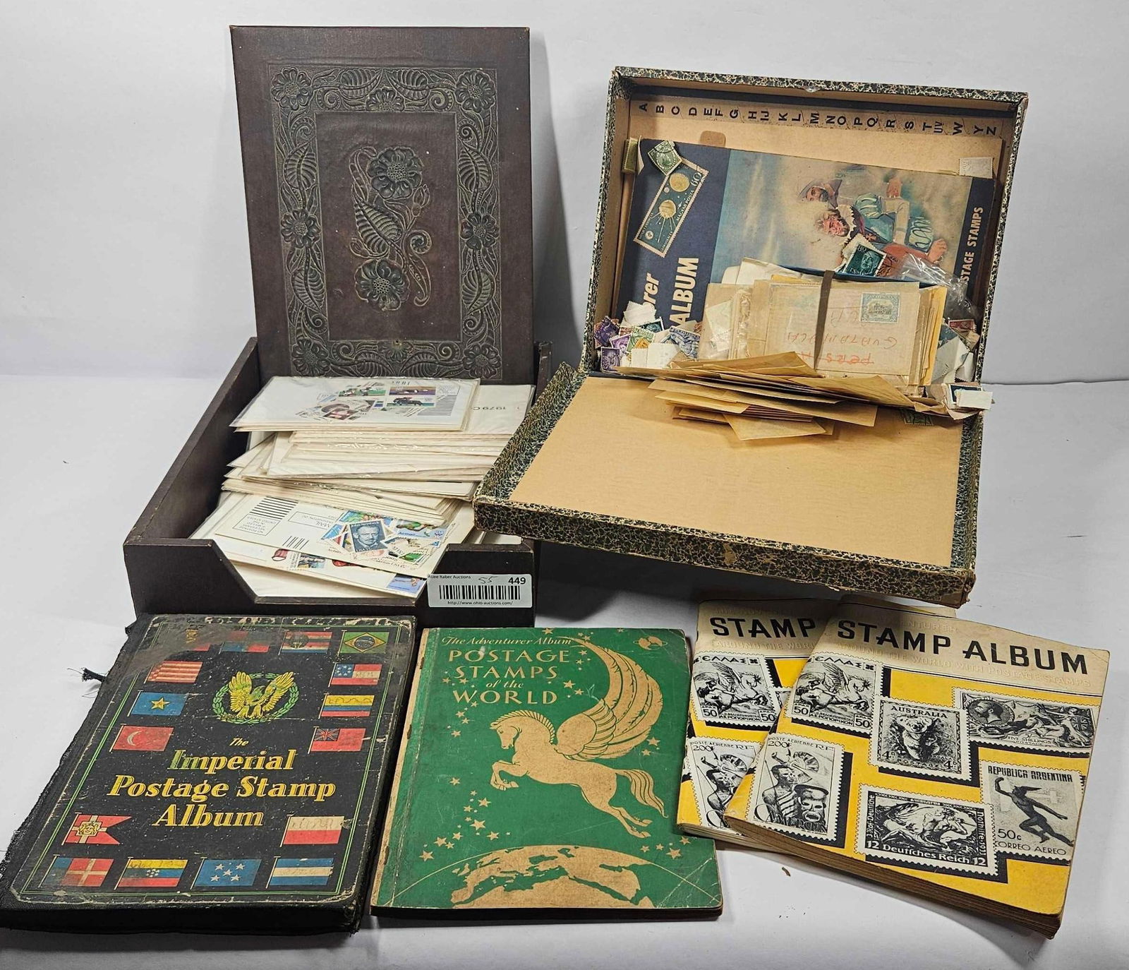 LARGE COLLECTION OF WORLD STAMPS (1 of 13)