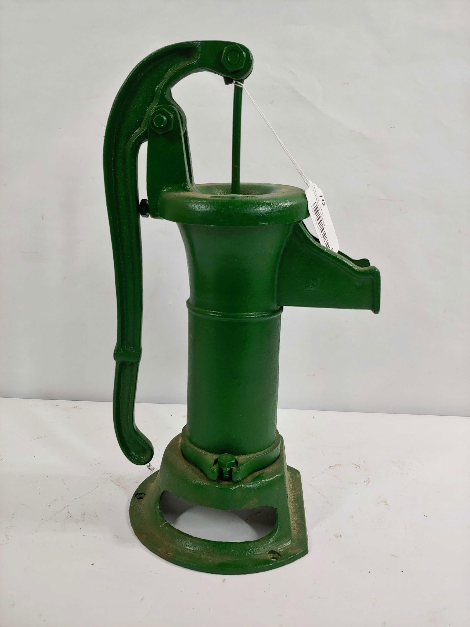 GREEN PAINTED PITCHER PUMP (1 of 5)