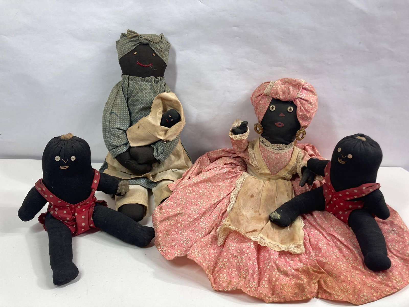 HANDMADE BLACK AMERICANA DOLLS (1 of 8)