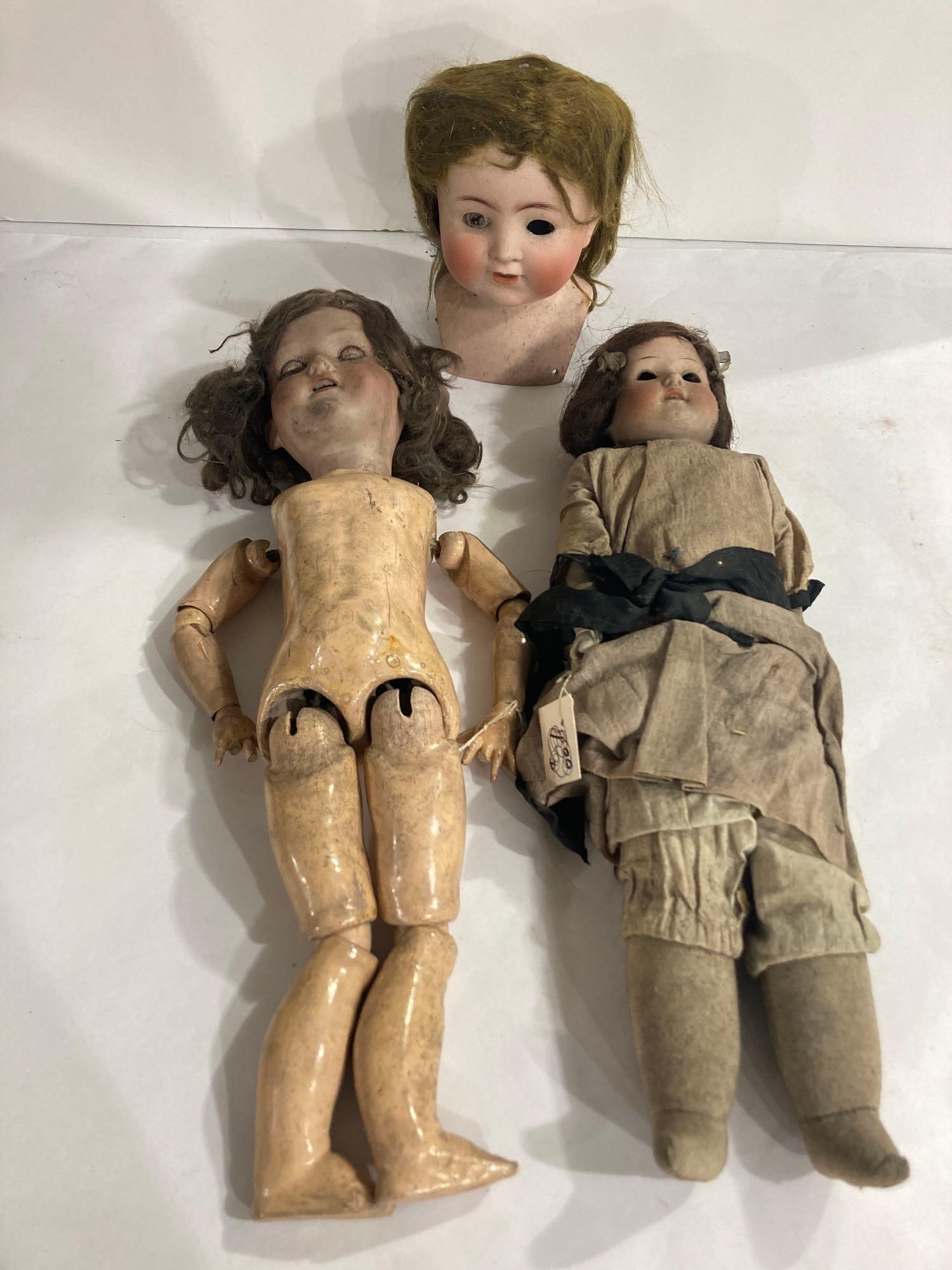 HEUBACH GERMAN AND OTHER EARLY DOLLS (1 of 12)
