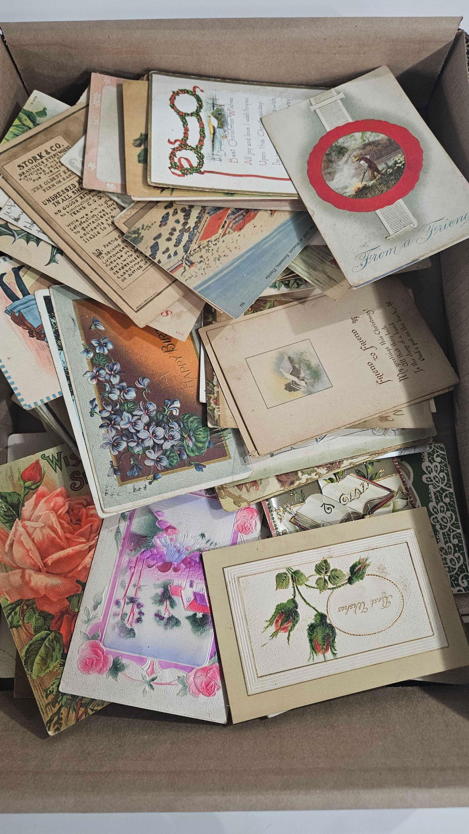 EARLY CHRISTMAS, HOLIDAY, AND GREETING POSTCARDS (1 of 4)