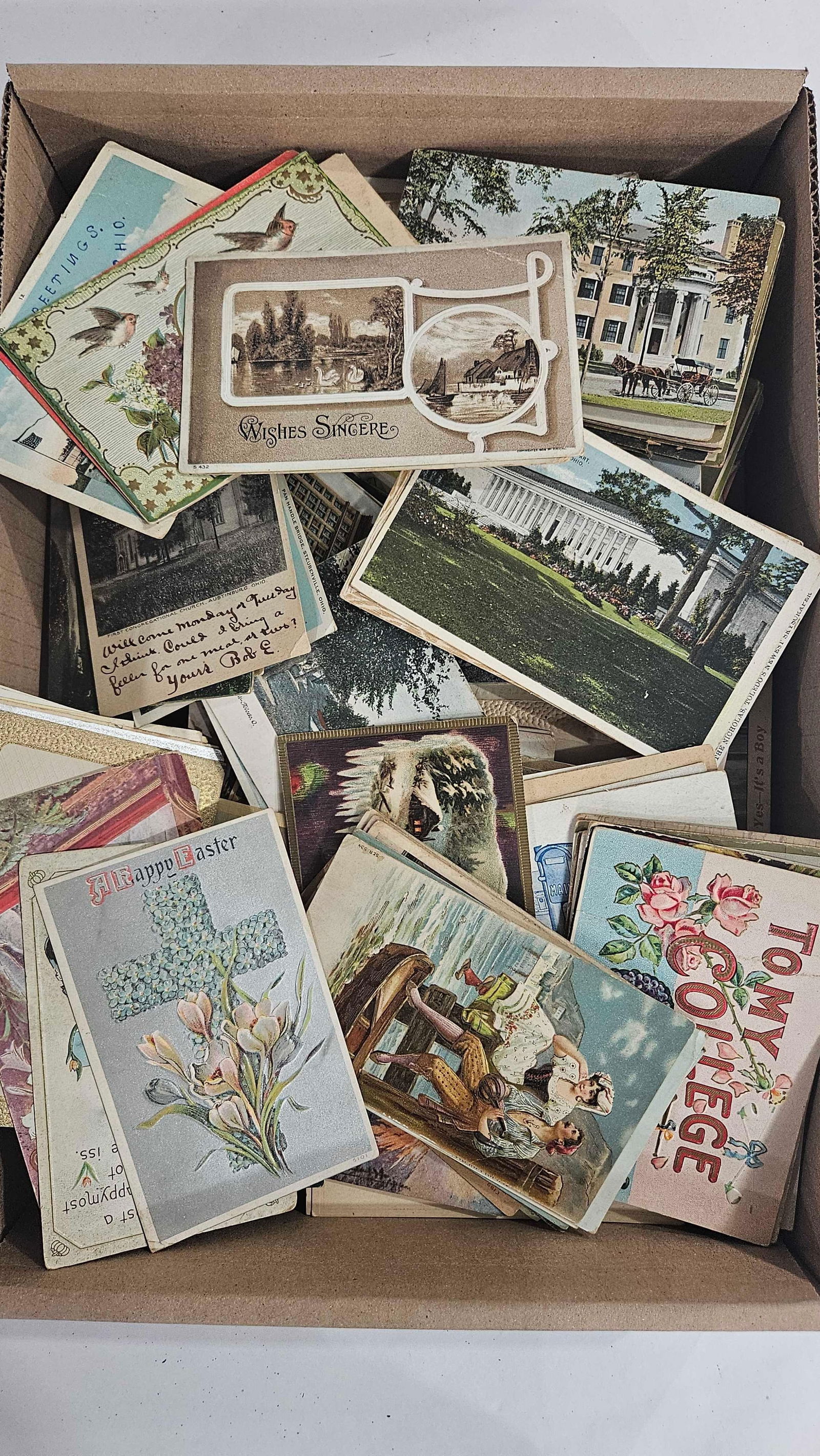 HOLIDAY, GREETING, AND OTHER EARLY POSTCARDS (1 of 6)