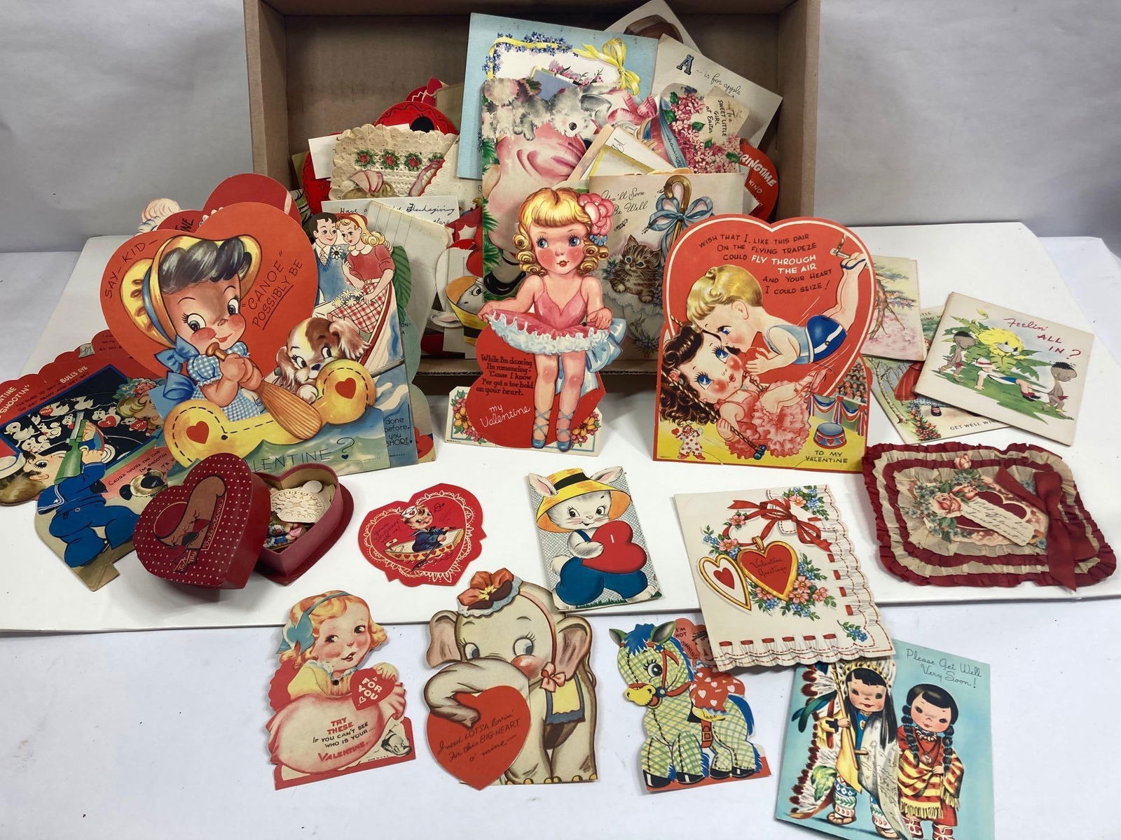 Valentine And Other Well Wishing Early Cards Auction