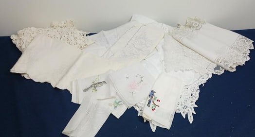 DECORATED AND EMBROIDERED LINENS