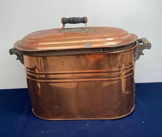 POLISHED COPPER BOILER