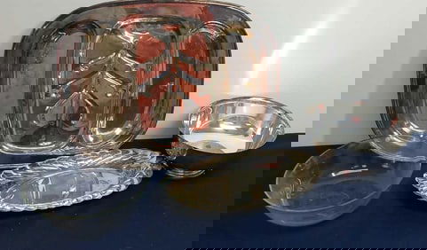 SILVER PLATED SERVING DISHES