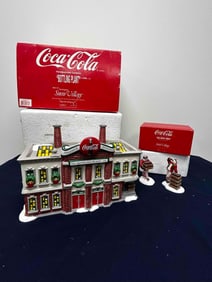 COCA COLA SNOW VILLAGE