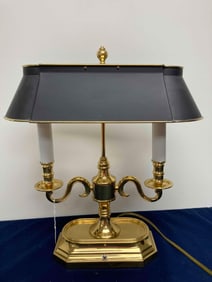 BRASS STUDENT LAMP