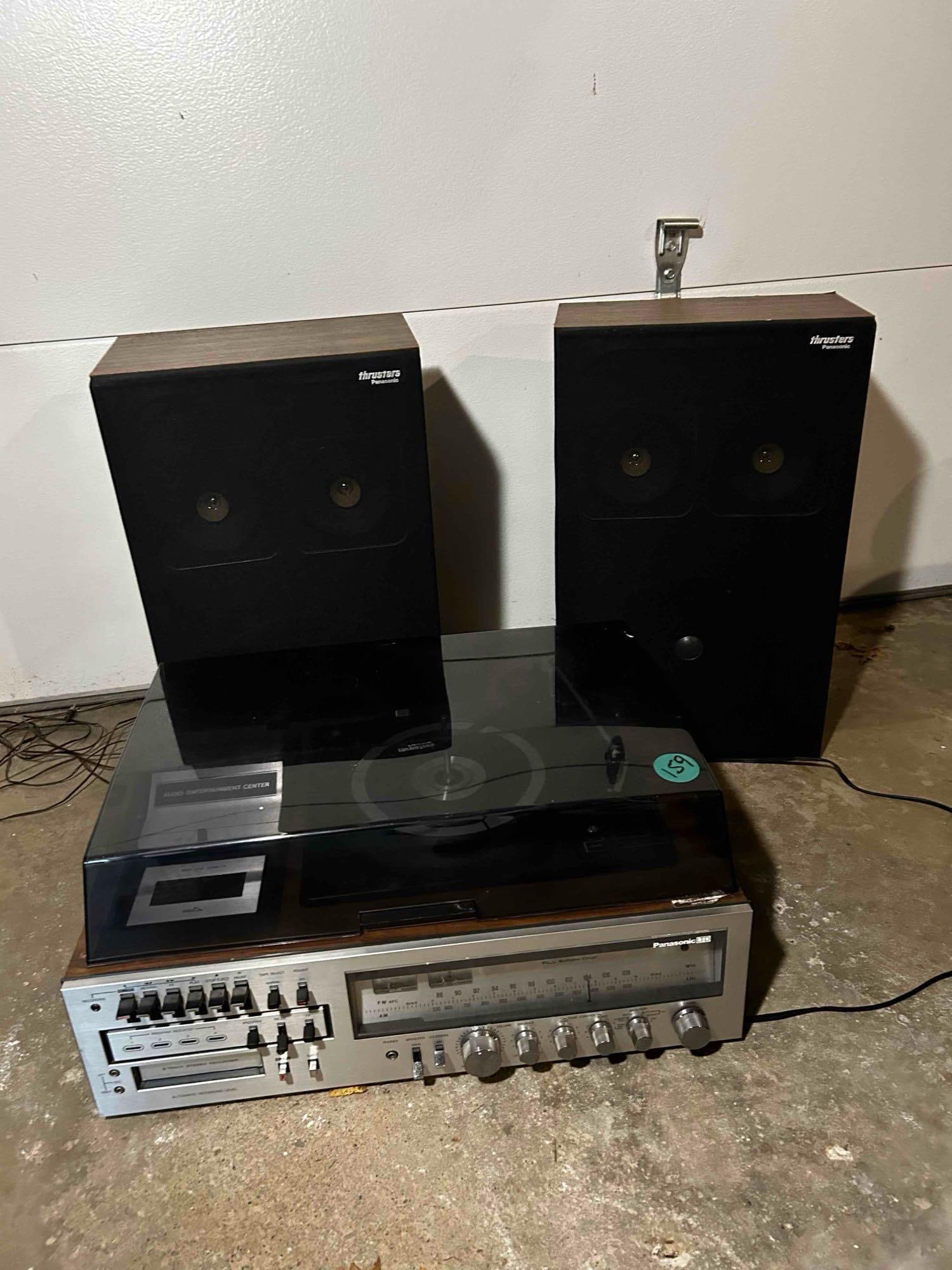 PANASONIC AUDIO ENTERTAINMENT CENTER (1 of 11)