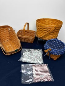 LONGABERGER BASKETS AND LINERS