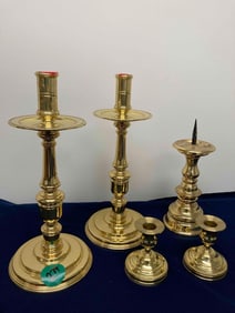 BALDWIN BRASS CANDLESTICKS