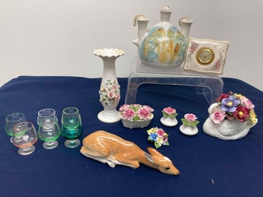 LENOX, AYNSLEY POTTERY, AND STAFFORDSHIRE PIN