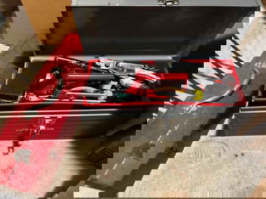 PAIR OF LOADED TOOL BOXES