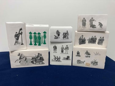DEPT 56 DICKENS VILLAGE TOWNSPEOPLE AND ACCESSORIES