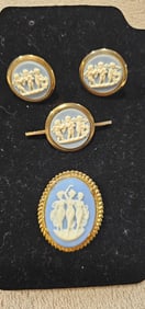 THREE GRACES AND CHERUBS CAMEO JEWELRY