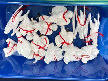 FINE BONE CHINA ORNAMENTS