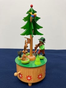 SWISS WOODEN MUSIC BOX