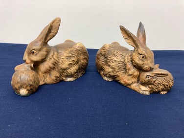 PAIR OF GOEBEL RABBITS