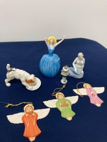 GOEBEL AND DENMARK CERAMIC FIGURES