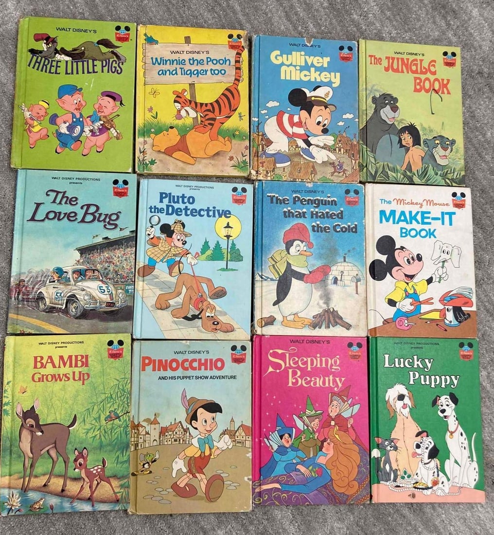 WALT DISNEY CHILDREN'S STORY BOOKS (1 of 6)