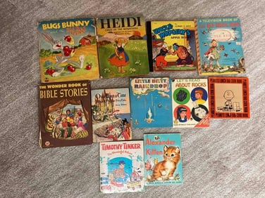 VINTAGE CHILDRENS STORY BOOKS