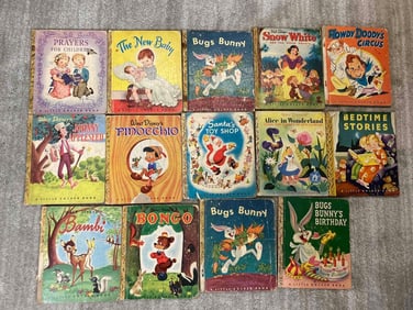 FIRST EDITION LITTLE GOLDEN BOOKS