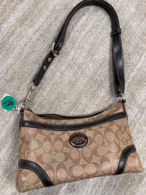 COACH CLUTCH WITH HANDLE